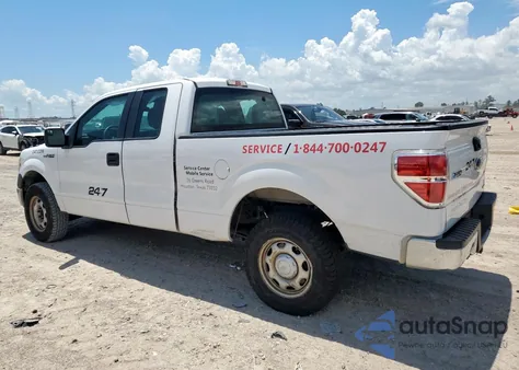 2013 Ford F150 Super Cab из США, поврежденный, VIN 1FTEX1EM6DFB36025